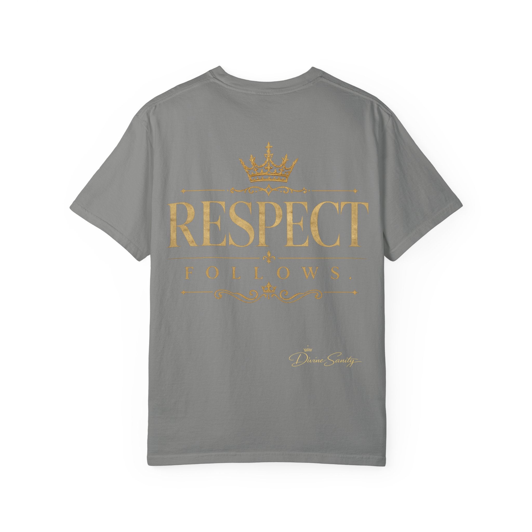 Know Who You Are Respect Follows Shirt Motivational Streetwear Tee